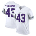 M.Vikings #43 Andrew Van Ginkel Player White Alternate Legend Home Game Gdoa Stitched Jerseys