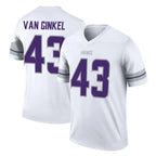 M.Vikings #43 Andrew Van Ginkel Player White Alternate Legend Home Game Gdoa Stitched Jerseys