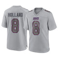 NY.Giants #8 Jevon Holland Player Gray Atmosphere Fashion Limited Game Gdoa Stitched Jerseys
