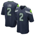 S.Seahawks #2 Drew Lock Player Navy Home Game Gdoa Stitched Jerseys