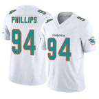M.Dolphins #94 Jordan Phillips Player White Limited Vapor F.U.S.E. Home Game Gdoa Stitched Jerseys