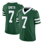 NY.Jets #7 Geno Smith Player Green Legacy Limited Vapor F.U.S.E. Home Game Gdoa Stitched Jerseys