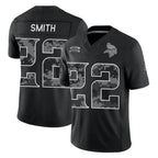 MN.Vikings #22 Harrison Smith Player Black Limited 2026 Salute to Service Home Game Gdoa Stitched Jerseys