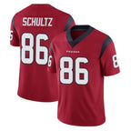 H.Texans #86 Dalton Schultz Player Red Limited Vapor Untouchable Home Game Gdoa Stitched Jerseys