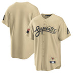 A.Diamondbacks ## Diamondbacks Blank Player Tan City Connect Home Game Gdoa Stitched Jerseys