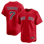 B.Red Sox #7 Masataka Yoshida Player Red Limited Home Game Gdoa Stitched Jerseys