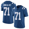 IN.Colts #71 Matt Goncalves Player Royal Limited Vapor Untouchable Home Game Gdoa Stitched Jerseys