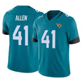 J.Jaguars #41 Josh Hines-Allen Player Teal Vapor F.U.S.E. Limited Home Game Gdoa Stitched Jerseys