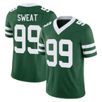 NY.Jets #99 T'Vondre Sweat Player Green Legacy Limited Vapor F.U.S.E. Home Game Gdoa Stitched Jerseys