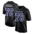 D.Cowboys #78 Terence Steele Player Carbon Black Fashion Home Game Gdoa Stitched Jerseys