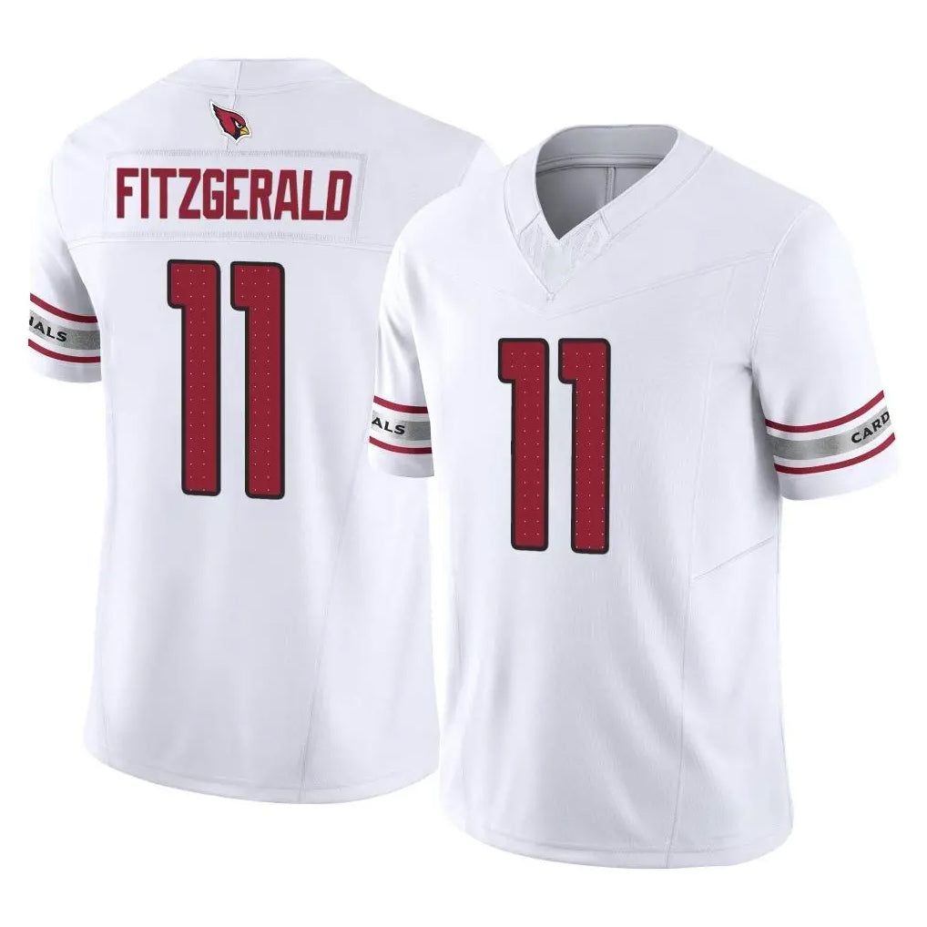 A.Cardinals #11 Larry Fitzgerald Player White Vapor F.U.S.E. Limited Home Game Gdoa Stitched Jerseys
