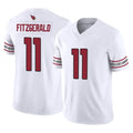 A.Cardinals #11 Larry Fitzgerald Player White Vapor F.U.S.E. Limited Home Game Gdoa Stitched Jerseys