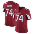 A.Cardinals #74 Isaiah Adams Player Cardinal Vapor Limited Home Game  Gdoa Stitched Jerseys
