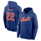 NY.Mets #22 Juan Soto Player Royal Club Pullover Hoodie Game Fdoa Stitched Jerseys