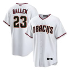 A.Diamondbacks #23 Zac Gallen Player White Cool Replica Stitched Jerseys