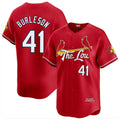 St. Louis Cardinals #41 Alec Burleson Player Red City Connect Limited Fdoa Stitched Jerseys