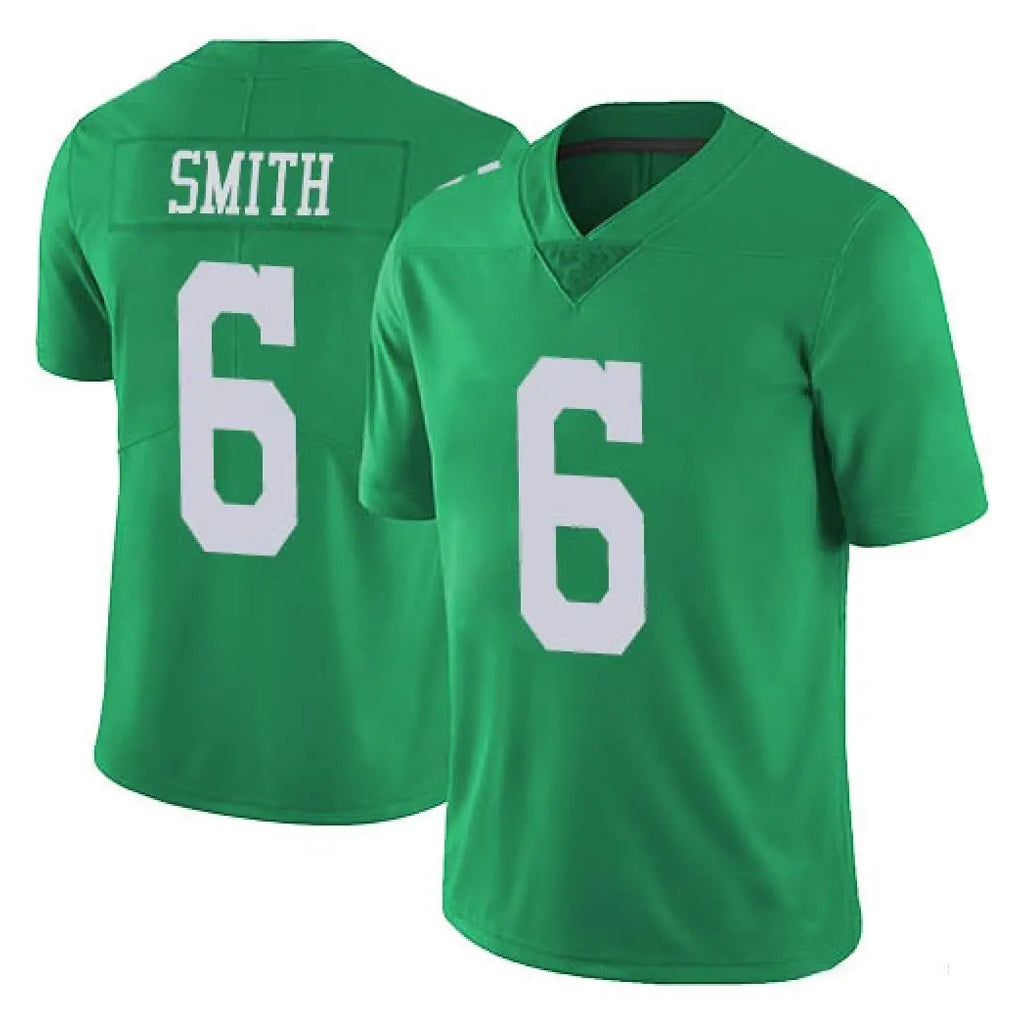P.Eagles #6 DeVonta Smith Player Green Limited Vapor Untouchable Home Game Gdoa Stitched Jerseys