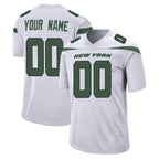 Custom NY.Jets White Spotlight Home Game Any Name & Numbers Gdoa Stitched Jerseys