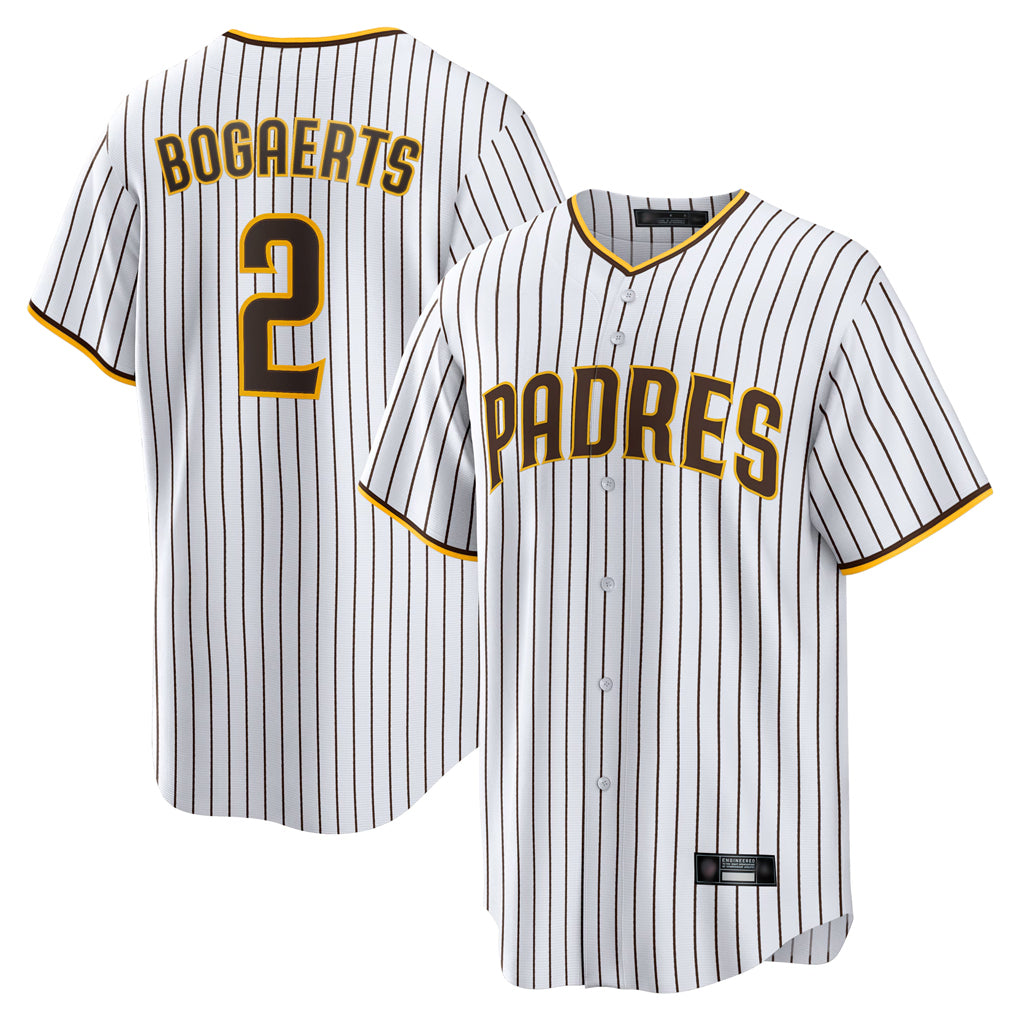 S.Diego Padres #2 Xander Bogaerts Player White Home Game Fdoa Stitched Jerseys