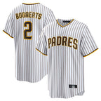 S.Diego Padres #2 Xander Bogaerts Player White Home Game Fdoa Stitched Jerseys