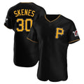 P.Pirates #30 Paul Skenes Player Black Alternate 2025 Home Limited Elite Fdoa Stitched Jerseys