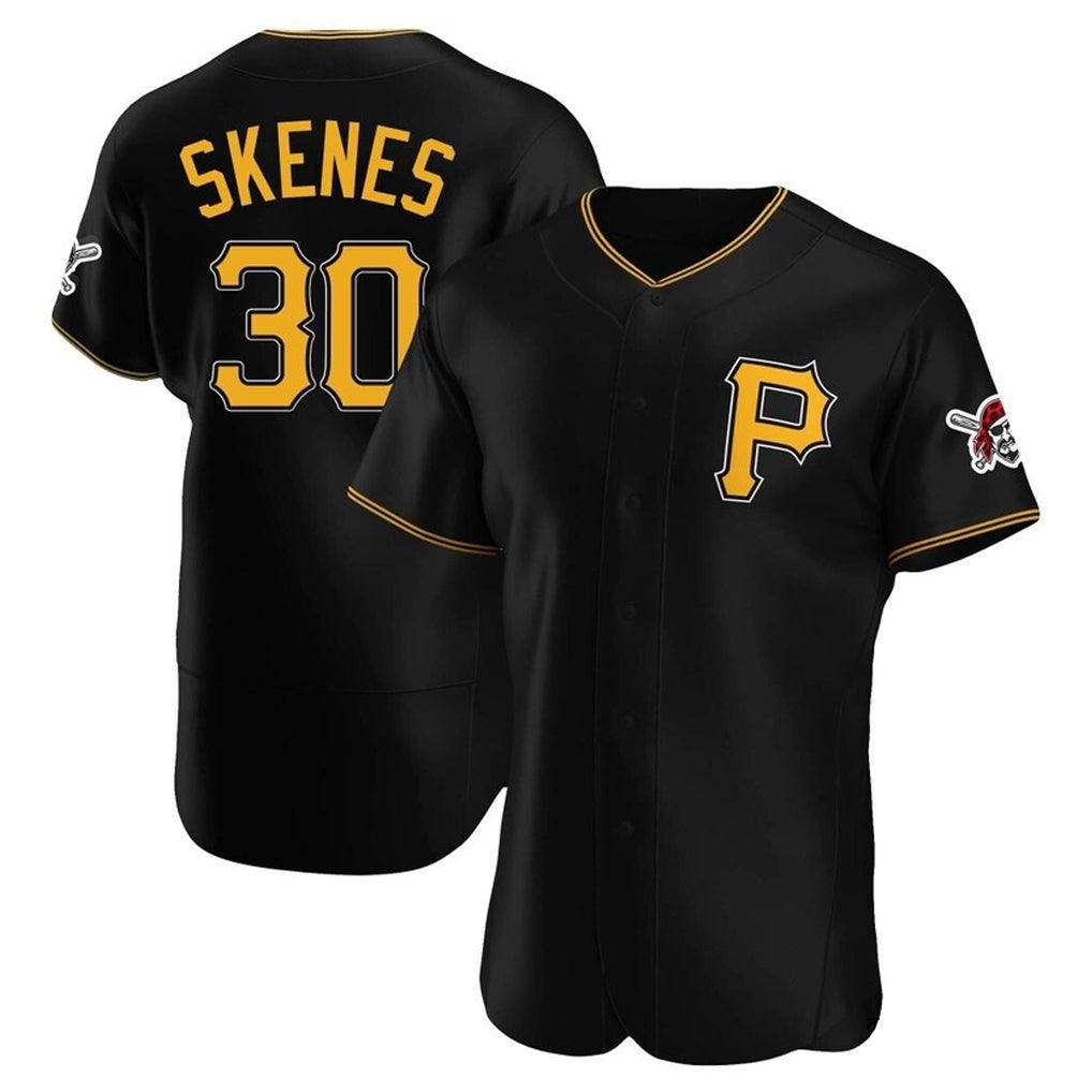 P.Pirates #30 Paul Skenes Player Black Alternate 2025 Home Limited Elite Fdoa Stitched Jerseys