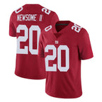 NY.Giants #20 Greg Newsome II Player Red Limited Vapor Untouchable Home Game Gdoa Stitched Jerseys