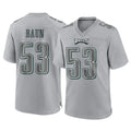 P.Eagles #53 Zack Baun Player Gray Atmosphere Fashion Home Game Gdoa Stitched Jerseys