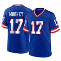 NY.Giants #17 Darnell Mooney Player Royal Classic Home Game Gdoa Stitched Jerseys