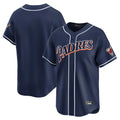 S.Diego Padres ## Diego Padres Blank Player Navy Cooperstown Collection Limited Fdoa Stitched Jerseys