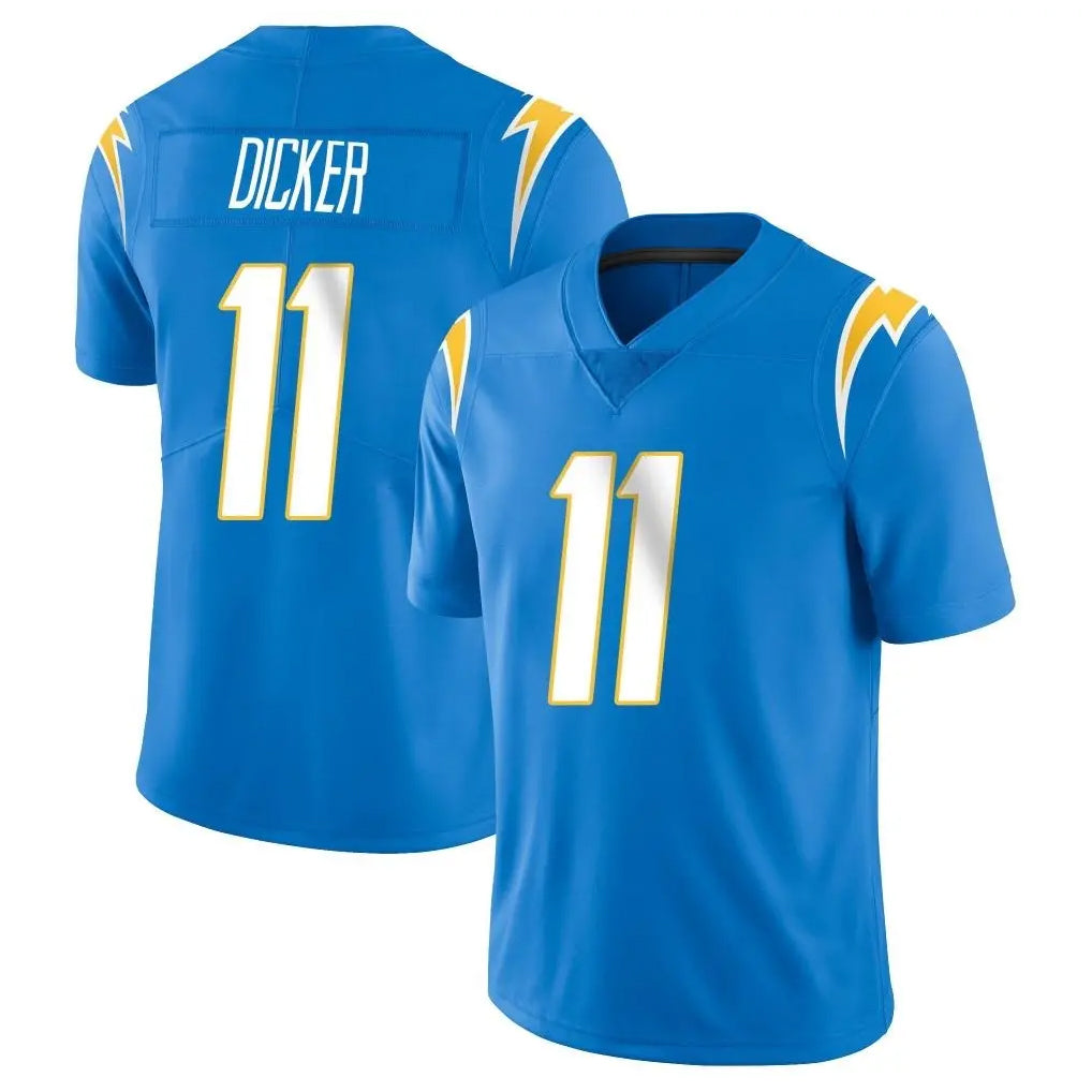 LA.Chargers #11 Cameron Dicker Player Blue Limited Vapor Untouchable Home Game Gdoa Stitched Jerseys