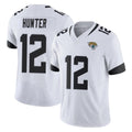 J.Jaguars #12 Travis Hunter Player White Vapor F.U.S.E. Limited Home Game Gdoa Stitched Jerseys