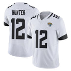 J.Jaguars #12 Travis Hunter Player White Vapor F.U.S.E. Limited Home Game Gdoa Stitched Jerseys