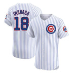 C.Cubs #18 Shota Imanaga Player White Limited Elite Home Game Gdoa Stitched Jerseys