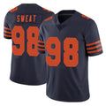 C.Bears #98 Montez Sweat Player Navy Blue Alternate Vapor Untouchable Limited Gdoa Stitched Jerseys