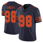 C.Bears #98 Montez Sweat Player Navy Blue Alternate Vapor Untouchable Limited Gdoa Stitched Jerseys