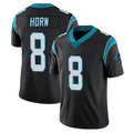 C.Panthers #8 Jaycee Horn Player Black Vapor Untouchable Limited Game Gdoa Stitched Jerseys