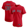B.Red Sox #36 Triston Casas Player Red Limited Elite Home Game Gdoa Stitched Jerseys