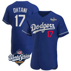 LA.Dodgers #17 Shohei Ohtani Player Royal World Series Limited Elite Home Fdoa Stitched Jerseys