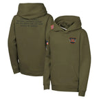 C.Bengals ## Bengals Blank Player Olive Salute to Service Pullover Hoodies Limited Gdoa Stitched Jerseys