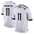 J.Jaguars #11 Parker Washington Player White Home Game Gdoa Stitched Jerseys