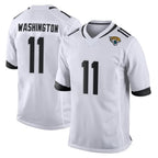 J.Jaguars #11 Parker Washington Player White Home Game Gdoa Stitched Jerseys