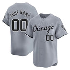Custom C.White Sox Gray Road Limited Home Any Name & Number Gdoa Stitched Jerseys