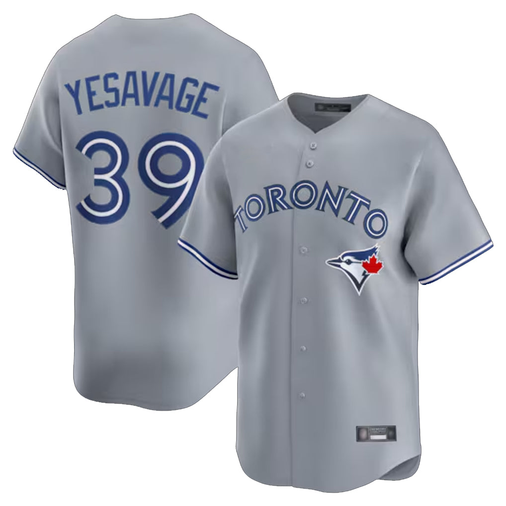 T.Blue Jays #39 Trey Yesavage Player Gray Home Limited Fdoa Stitched Jerseys