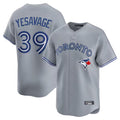 T.Blue Jays #39 Trey Yesavage Player Gray Home Limited Fdoa Stitched Jerseys