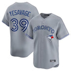 T.Blue Jays #39 Trey Yesavage Player Gray Home Limited Fdoa Stitched Jerseys