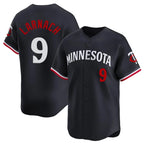 M.Twins #9 Trevor Larnach Player Navy Home Limited Fdoa Stitched Jerseys