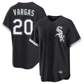 C.White Sox #20 Miguel Vargas Player Black Home Game Gdoa Stitched Jerseys