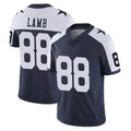 D.Cowboys #88 CeeDee Lamb Player Navy-White Limited Alternate Vapor Untouchable Home Game Gdoa Stitched Jerseys