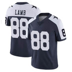 D.Cowboys #88 CeeDee Lamb Player Navy-White Limited Alternate Vapor Untouchable Home Game Gdoa Stitched Jerseys